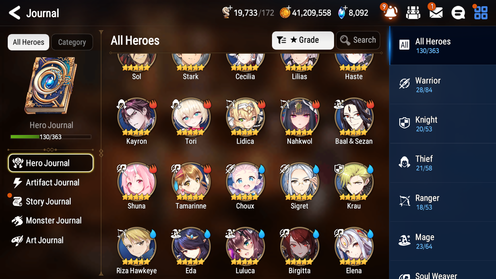 [GLOBAL] Epic 7 Seven 4ML 1LIM Tori + Specter Tenebria Silver Blade Aramintha Architect Laika Charlotte + ML pulls + 20 Speed + Name Starter Account-Mobile Games Starter