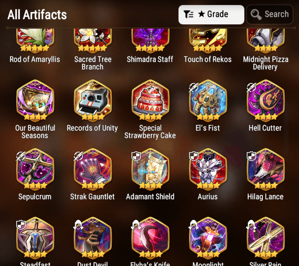 [GLOBAL] Epic 7 Seven 3ML Tori + Specter Tenebria Silver Blade Aramintha ML Laika + Name Starter Account-Mobile Games Starter