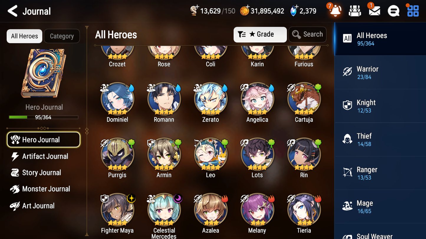 [GLOBAL] Epic 7 Seven 4ML 2LIM Fallen Cecilia Maid Chloe Briar Witch Iseria Desert Jewel DJ Basar Baiken Cerise + ML pulls + 20 Speed + Name Aged Starter Account-Mobile Games Starter