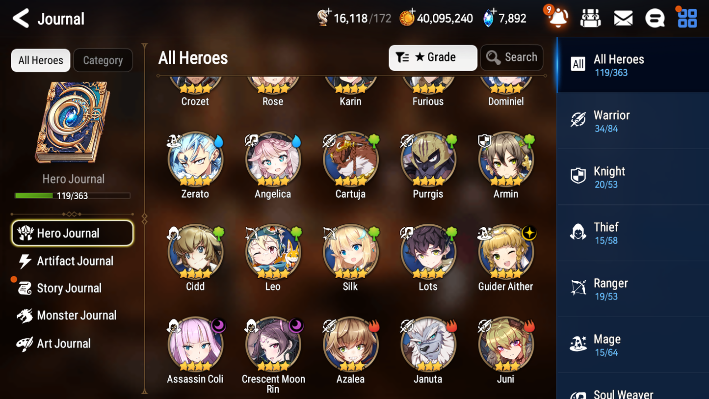 [GLOBAL] Epic 7 Seven 4ML 2LIM Frieren+Artifact +Belian Apocalypse Ravi Faithless Lidica Mediator Kawerik Amid + 37ML Pulls 1800Mystics +20 Speed +Name Starter Account-Mobile Games Starter