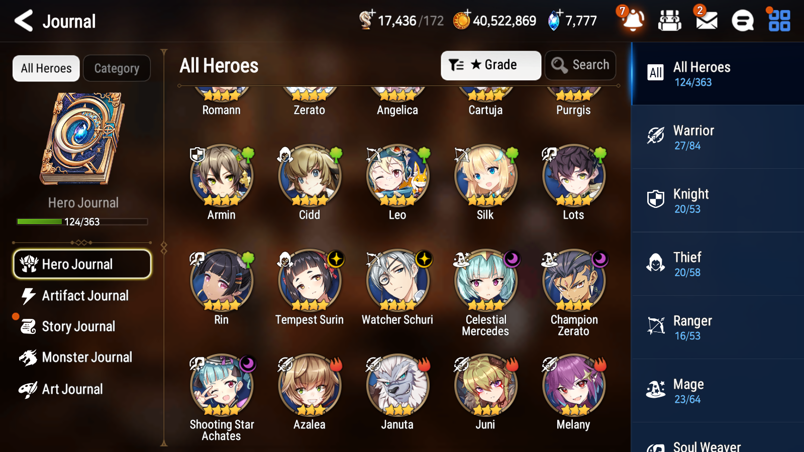 [GLOBAL] Epic 7 Seven 4ML 2LIM Frieren+Artifact + Conqueror Lilias Maid Chloe Pavel Fairytale Tenebria+ 40ML Pulls 2600Mystics +20 Speed+Name Starter Account-Mobile Games Starter
