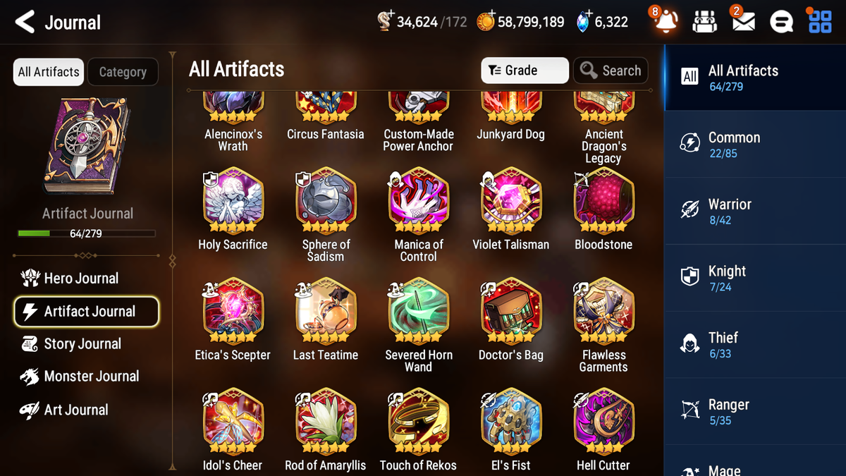 [GLOBAL] Epic 7 Seven 4ML 2LIM Haru+artifact Navy Captain Landy Straze Silver Blade Aramintha Laika Ocean Breeze Lulcua Ruiza + 54ML pulls +3x 20 Speed + Luna Skin+Name Starter Account-Mobile Games Starter
