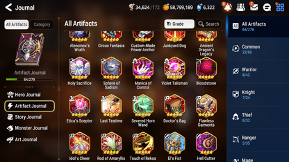 [GLOBAL] Epic 7 Seven 4ML 2LIM Haru+artifact Navy Captain Landy Straze Silver Blade Aramintha Laika Ocean Breeze Lulcua Ruiza + 54ML pulls +3x 20 Speed + Luna Skin+Name Starter Account-Mobile Games Starter