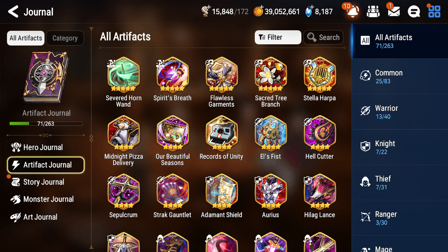 [GLOBAL] Epic 7 Seven 4ML 2LIM Shepherd of the Dark Diene Belian Lionheart Cermia Little Queen Charlotte Rimuru Jack Moon Bunny + ML pulls + 20 Speed + Name Starter Account-Mobile Games Starter