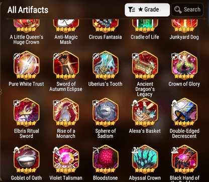 [GLOBAL] Epic 7 Seven 3ML Witch of the Mere Tenebria Remnant Violet Little Queen Charlotte Fairytale Tenebria Angel of Light Angelica + ML pulls +Name Starter Account-Mobile Games Starter