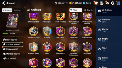 [GLOBAL] Epic 7 Seven 4ML 5LIM Shepherd of the Dark Diene Frieren Martial Artist Ken DJ Basar Operator Sigret Rimuru Amid Festive Eda +37ML pull 2400Mystics +20 Speed+ Name Starter Account-Mobile Games Starter