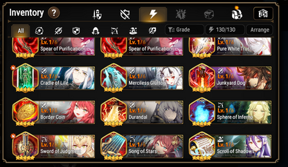 [GLOBAL] Epic 7 Seven 4ML Abyssal Yufine Mediator Kawerik Remnant Violet Operator Sigret Laia +43 ML pulls +Name Starter Account-Mobile Games Starter