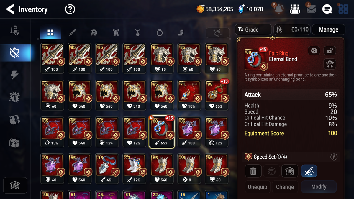 [GLOBAL] Epic 7 Seven 4ML Abyssal Yufine Sea Phantom Politis Laika Top Model Luluca Rem+ 57ML pulls +2x 20 Speed+ Luna Skin+ Name Starter Account-Mobile Games Starter