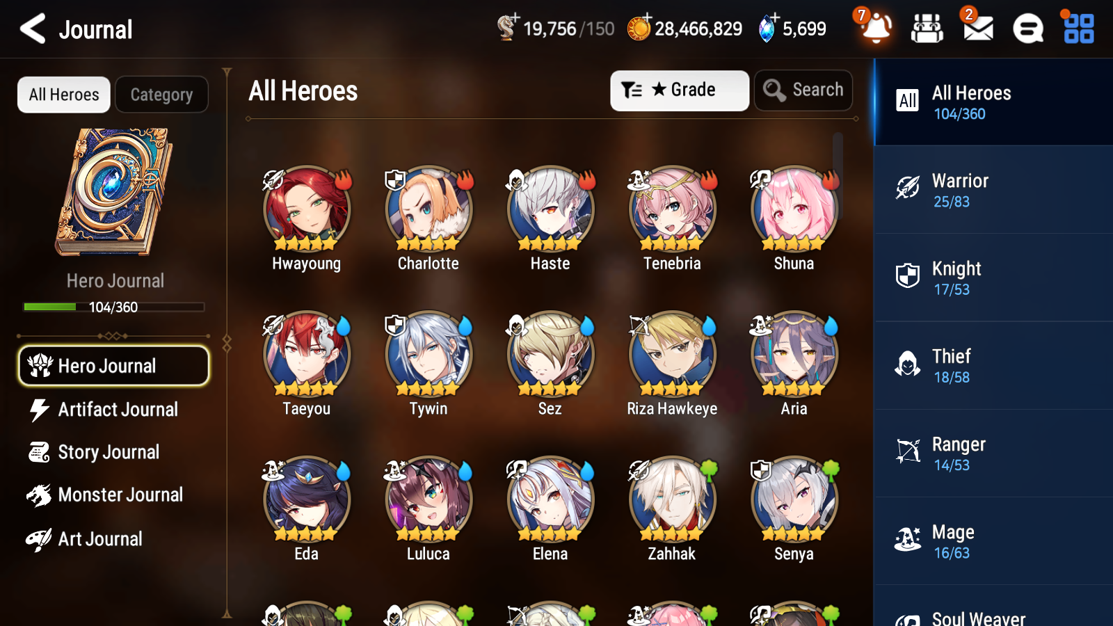 [GLOBAL] Epic 7 Seven 4ML Arbiter Vildred Apocalypse Ravi Zio Dark Corvus + ML pulls + 20 Speed + Name Starter Account-Mobile Games Starter