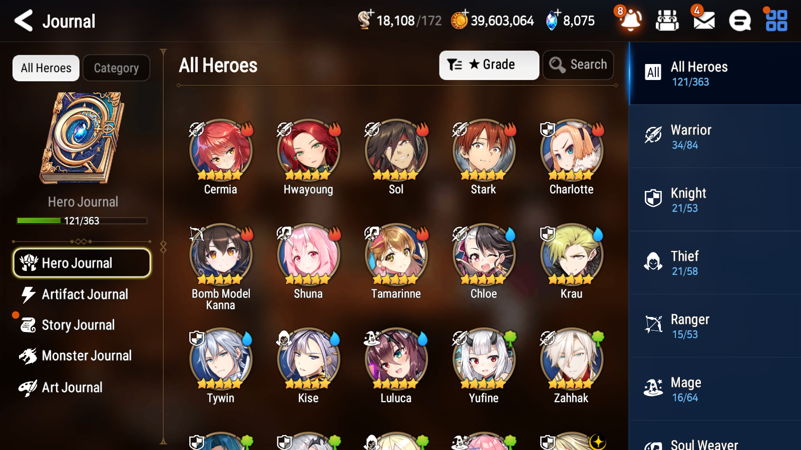 [GLOBAL] Epic 7 Seven 4ML Arbiter Vildred Fallen Cecilia Specimen Sez Ambitious Tywin Angel of Light Angelica + ML pulls + Name Starter Account-Mobile Games Starter