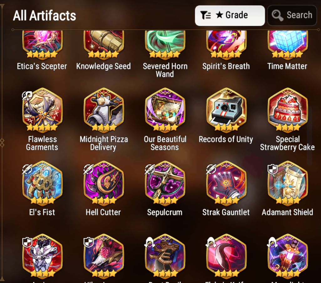 [Global] Epic 7 Seven 4ML Conqueror Lilias Specter Tenebria Silver Blade Aramintha Designer Lilibet Name Starter Account-Mobile Games Starter