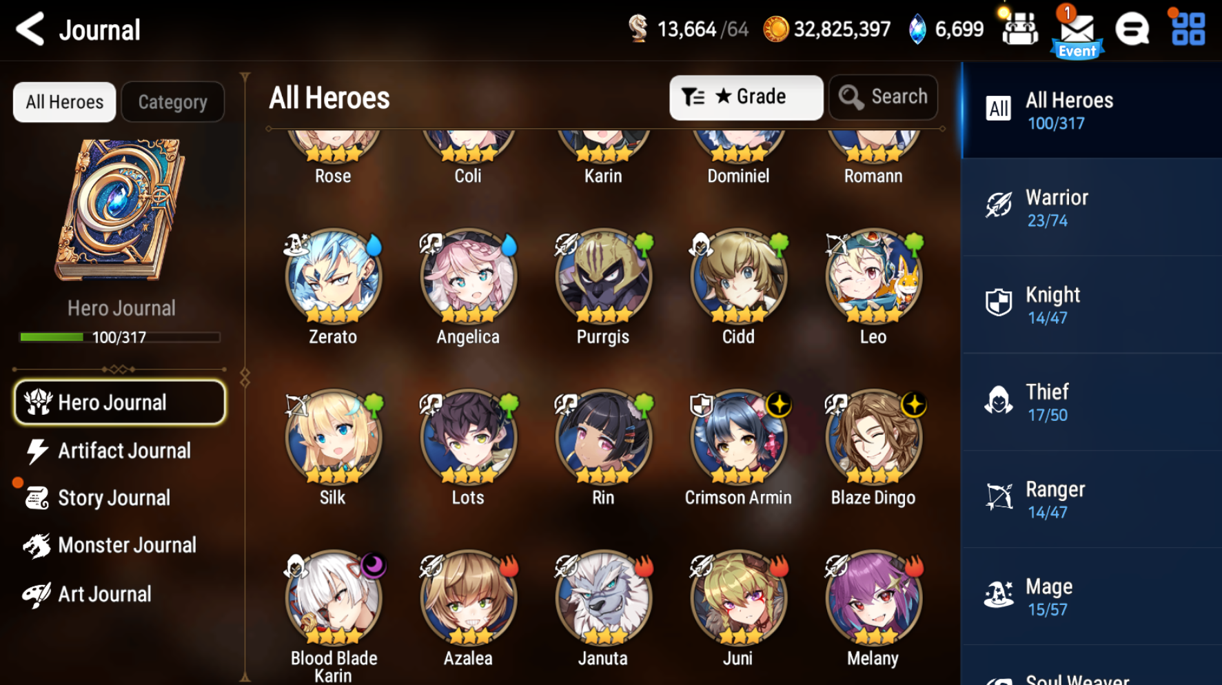 [Global] Epic 7 Seven 4ML Laia Archdemon's Shadow Top Model Luluca Little Queen Silver Blade Aramintha +Name Starter Account-Mobile Games Starter