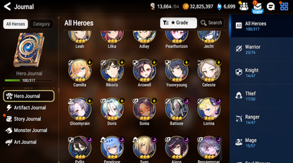 [Global] Epic 7 Seven 4ML Laia Archdemon's Shadow Top Model Luluca Little Queen Silver Blade Aramintha +Name Starter Account-Mobile Games Starter