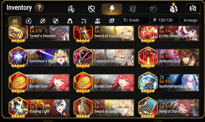 [Global] Epic 7 Seven 4ML Lone Crescent Bellona Zio Ambitious Tywin Specimen Sez + 29 ML pulls Starter Account-Mobile Games Starter