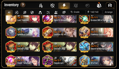 [Global] Epic 7 Seven 4ML Lone Crescent Bellona Zio Lionheart Cermia DJ Basar + ML pulls Starter Account-Mobile Games Starter