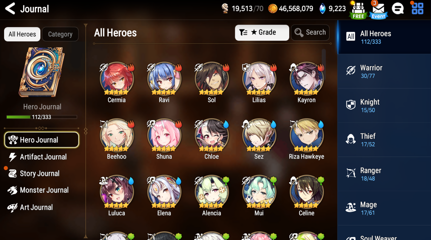 [GLOBAL] Epic 7 Seven 4ML Sea Phantom Politis Lilibet Iseria Vivian Angel Angelica+ ML pulls Starter Account-Mobile Games Starter