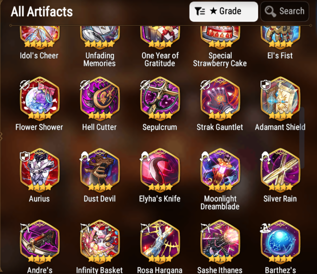 [Global] Epic 7 Seven 4ML+27 4*ML Sea Phantom Politis Charles Archdemon's Shadow Martial Artist Ken Holiday Yufine 10-10 Account-Mobile Games Starter