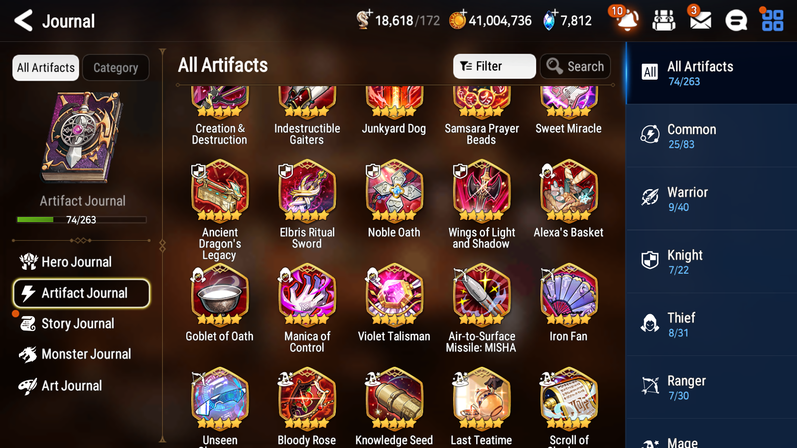 [GLOBAL] Epic 7 Seven 5ML 1LIM Hecate Fallen Cecilia Little Queen Charlotte Kise + ML pulls + 20 Speed + Name Starter Account-Mobile Games Starter