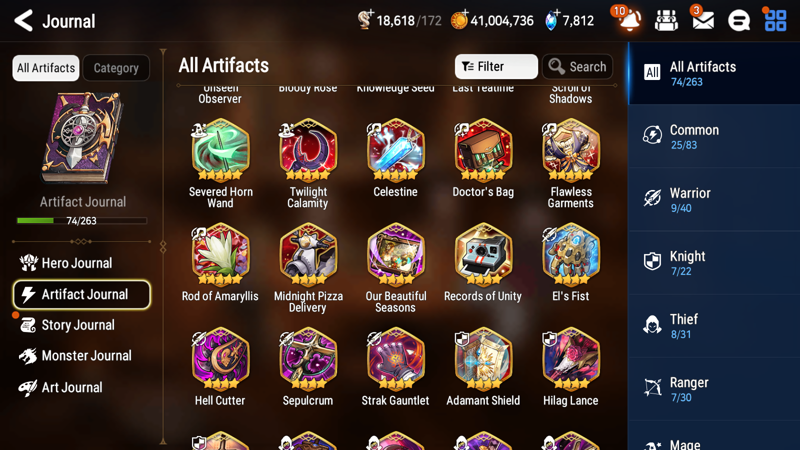 [GLOBAL] Epic 7 Seven 5ML 1LIM Hecate Fallen Cecilia Little Queen Charlotte Kise + ML pulls + 20 Speed + Name Starter Account-Mobile Games Starter