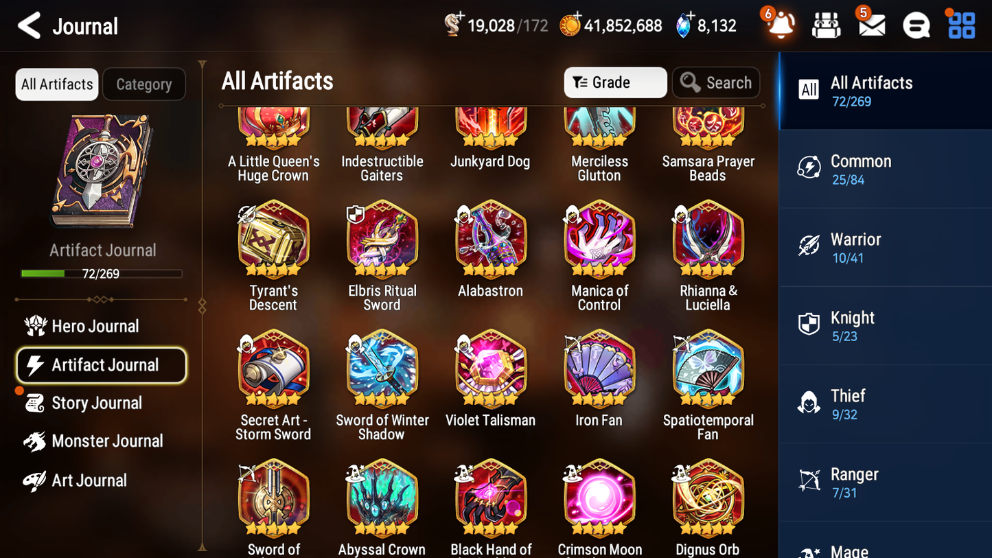 [GLOBAL] Epic 7 Seven 5ML 1LIM Salome Lionheart Cermia Maid Chloe Arbiter Vildred Apocalypse Ravi Fairytale Tenebria + ML pulls + 20 Speed + 4 Sets Gear +Name Starter Account-Mobile Games Starter