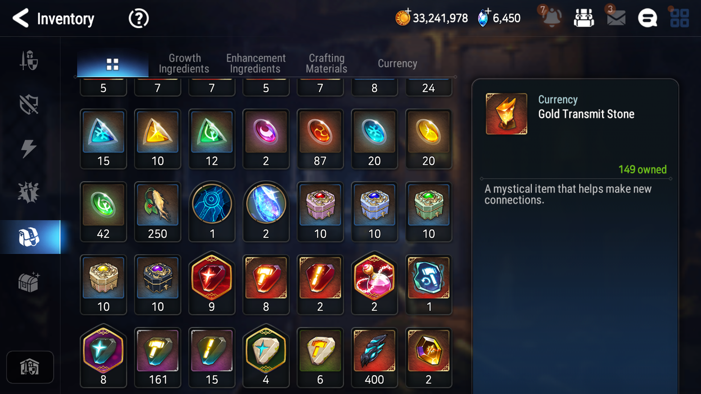 [GLOBAL] Epic 7 Seven 5ML 1LIM Straze Pirate Captan Flan Arbiter Vildred Archdemon's Shadow Specimen Sez Emilia + ML pulls + 20 Speed + 4 Sets Gear Starter Account-Mobile Games Starter