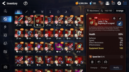 [GLOBAL] Epic 7 Seven 5ML + 22 4★ ML Conqueror Lilias Mediator Kawerik Dragon King Sharun Rimuru Milim Benimaru Edward Elric Cerise+20 speed++ 10-10 Account-Mobile Games Starter