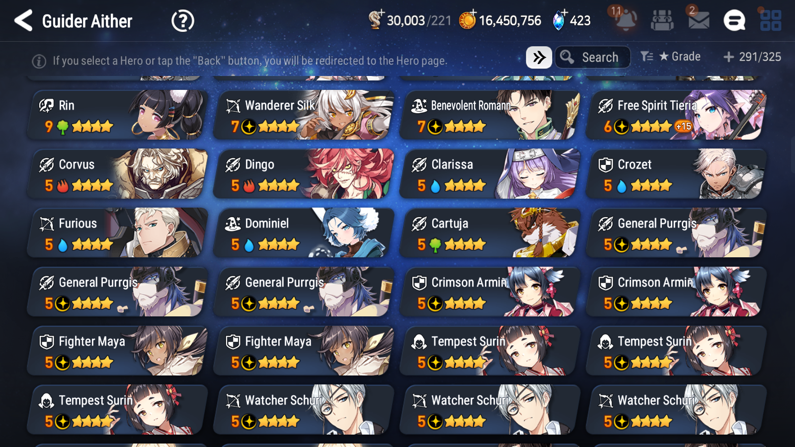 [GLOBAL] Epic 7 Seven 5ML + 23 4★ ML New Moon Luna Maid Chloe Violet Charles Ludwig Summer Break Charlotte Roy Mustang +20 speed++ 10-10 Account-Mobile Games Starter