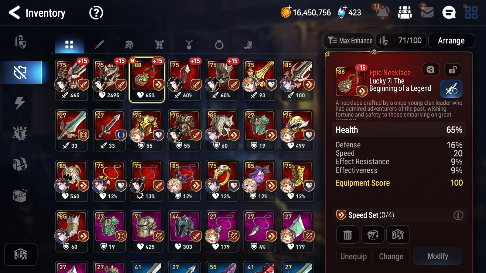 [GLOBAL] Epic 7 Seven 5ML + 23 4★ ML New Moon Luna Maid Chloe Violet Charles Ludwig Summer Break Charlotte Roy Mustang +20 speed++ 10-10 Account-Mobile Games Starter