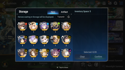 [GLOBAL] Epic 7 Seven 5ML + 26 4★ ML Belian Apocalypse Ravi Requiem Roana Kayron Tenebria Edward Elric +20 speed++ 10-10 Account-Mobile Games Starter