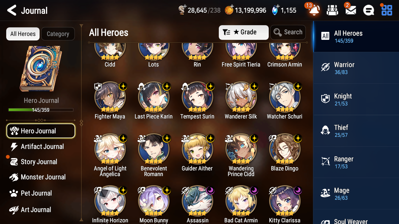[GLOBAL] Epic 7 Seven 5ML + 26 4★ ML Belian Apocalypse Ravi Requiem Roana Kayron Tenebria Edward Elric +20 speed++ 10-10 Account-Mobile Games Starter