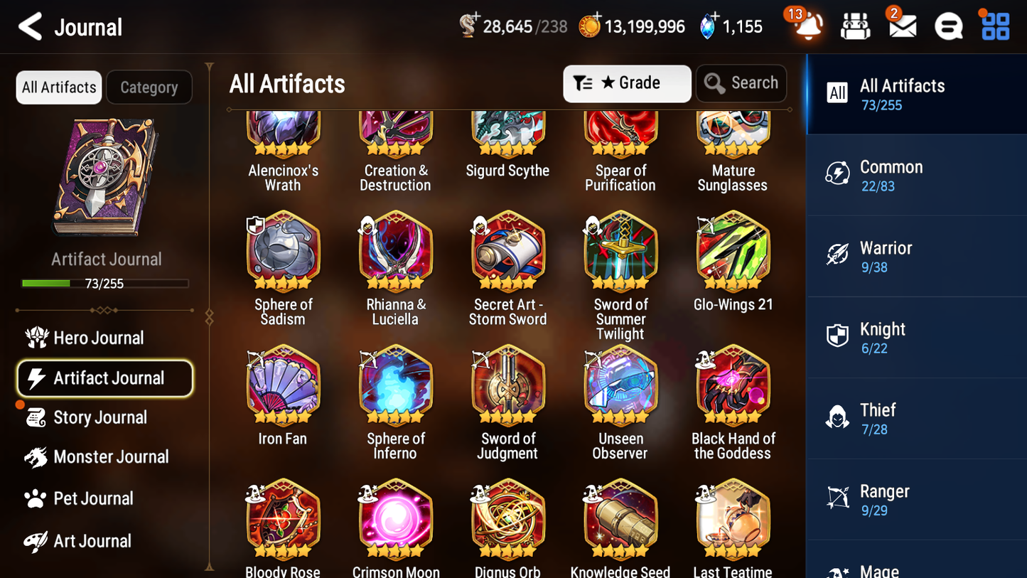 [GLOBAL] Epic 7 Seven 5ML + 26 4★ ML Belian Apocalypse Ravi Requiem Roana Kayron Tenebria Edward Elric +20 speed++ 10-10 Account-Mobile Games Starter