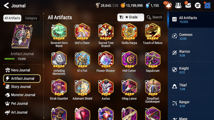 [GLOBAL] Epic 7 Seven 5ML + 26 4★ ML Belian Apocalypse Ravi Requiem Roana Kayron Tenebria Edward Elric +20 speed++ 10-10 Account-Mobile Games Starter