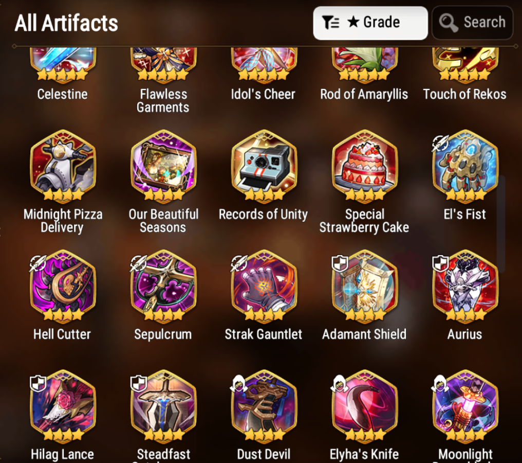 [Global] Epic 7 Seven 5ML Amid Conqueror Lilias Judge Kise Commander Pavel Angel of Light Angelica+Name Starter Account-Mobile Games Starter