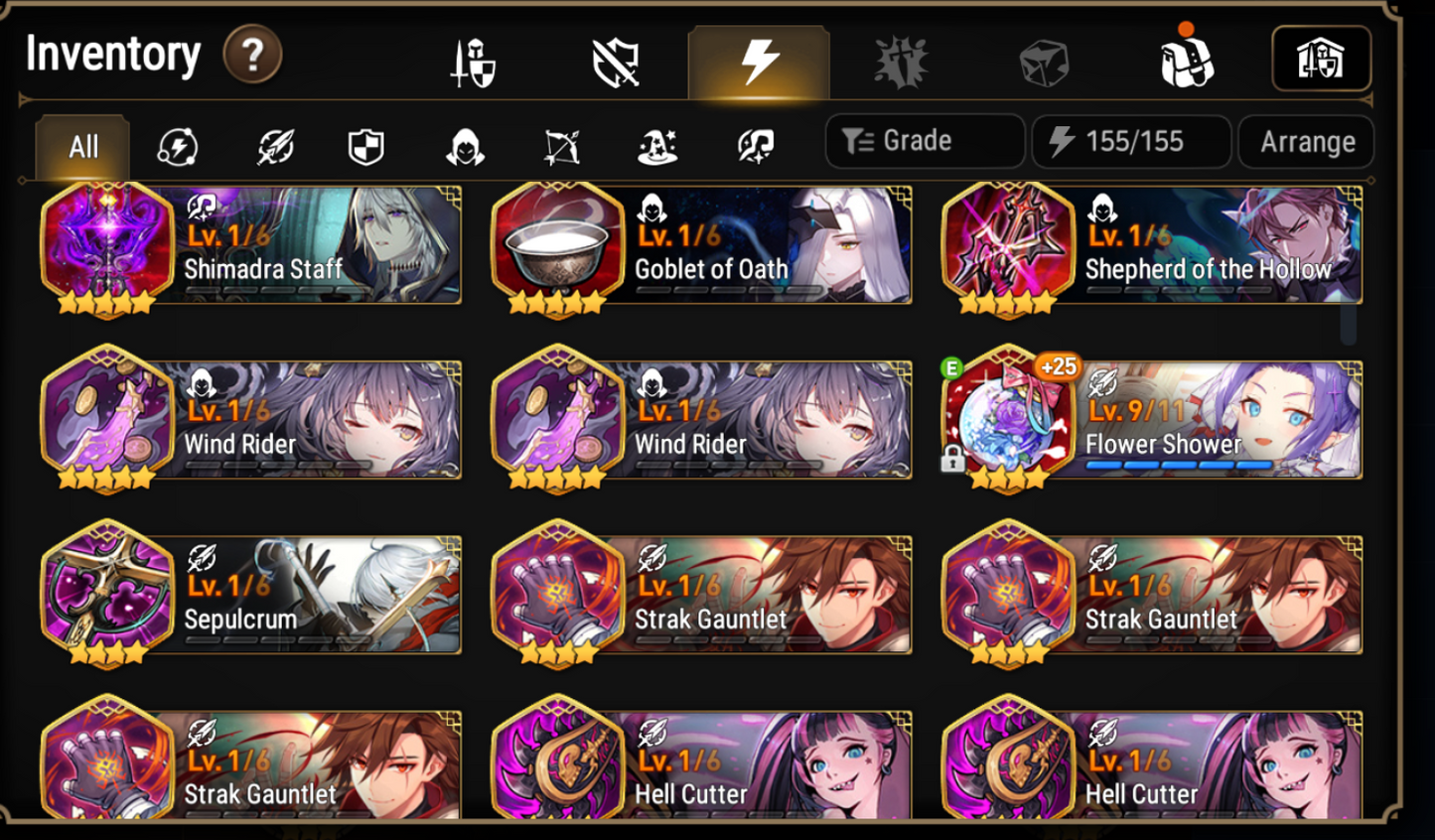 [GLOBAL] Epic 7 Seven 5ML Belian Silver Blade Aramintha Fallen Cecilia Dark Corvus Designer Lilibet Jack Rem +ML pulls + Name 7-1 Starter Account-Mobile Games Starter