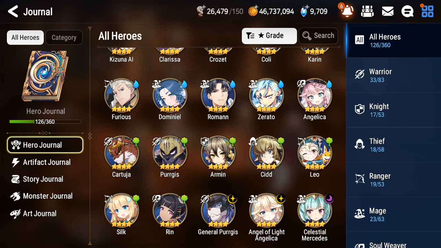 [GLOBAL] Epic 7 Seven 5ML Belian Spirit Eye Celine Solitaria of the Snow Maid Chloe Archdemon +47ML pulls + 20 Speed Starter Account-Mobile Games Starter