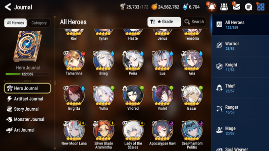 [GLOBAL] Epic 7 Seven 5ML Lady of the Scales New Moon Luna Sea Phantom Politis Apocalypse Ravi+ 49ML pulls +20 Speed+Name Starter Account-Mobile Games Starter