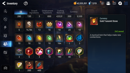 [GLOBAL] Epic 7 Seven 5ML Lone Crescent Bellona Zio Lionheart Cermia Archdemon DJ Basar + 50ML pulls + 3x 20 Speed + Luna Skin Starter Account-Mobile Games Starter