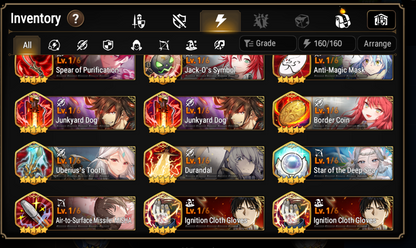 [GLOBAL] Epic 7 Seven 5ML Navy Captain Landy Belian Spirit Eye Celine Maid Chloe Briar Witch Iseria +ML pulls + Name Starter Account-Mobile Games Starter