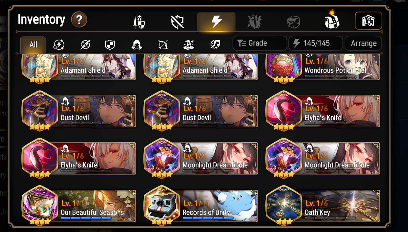 [Global] Epic 7 Seven 5ML Navy Captain Landy Straze Maid Chloe DJ Basar Silver Blade Aramintha + ML pulls + Name Starter Account-Mobile Games Starter