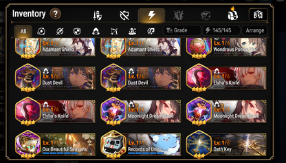 [Global] Epic 7 Seven 5ML Navy Captain Landy Straze Maid Chloe DJ Basar Silver Blade Aramintha + ML pulls + Name Starter Account-Mobile Games Starter