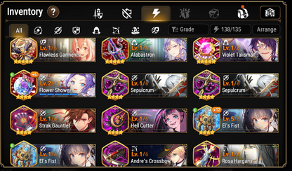 [Global] Epic 7 Seven 5ML Straze Designer Lilibet Remnant Violet Commander Pavel Little Queen Charlotte Luna Seaside Bellona + Name 10-10 Starter Account-Mobile Games Starter