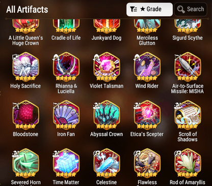 [GLOBAL] Epic 7 Seven 4ML Witch of the Mere Tenebria Abyssal Yufine Flan Ray + ML Mystics pulls Starter Account-Mobile Games Starter