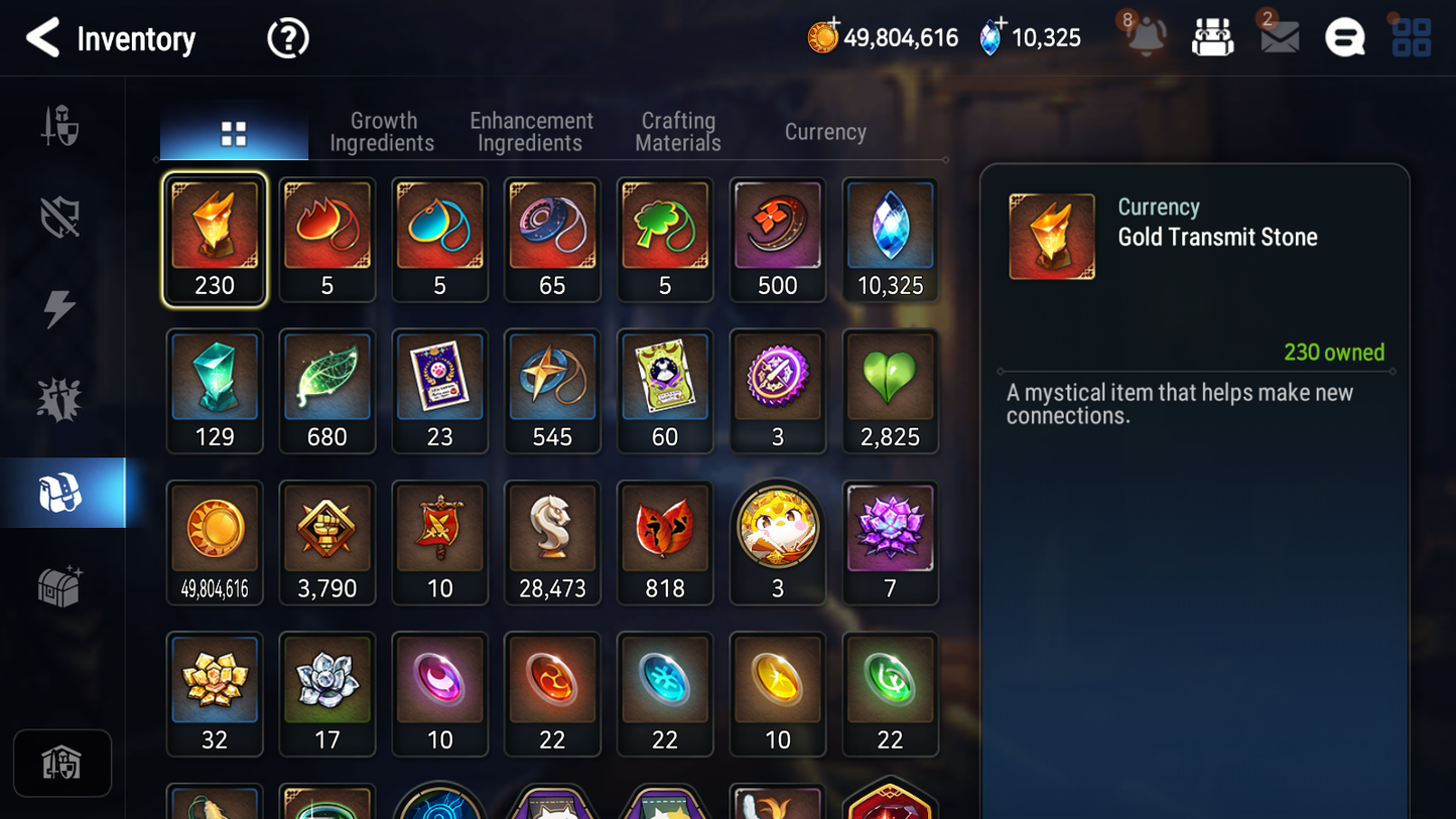 [GLOBAL] Epic 7 Seven 5ML Witch of the Mere Tenebria Abyssal Yufine Lionheart Cermia Flan Ray + 51ML pulls + 20 Speed Starter Account-Mobile Games Starter