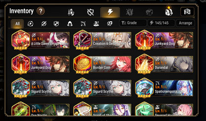 [GLOBAL] Epic 7 Seven 5ML Zio Remnant Violet Twisted Eidolon Kayron DJ Desert Jewel Basar Closer Charles + 27ML pulls Starter Account-Mobile Games Starter