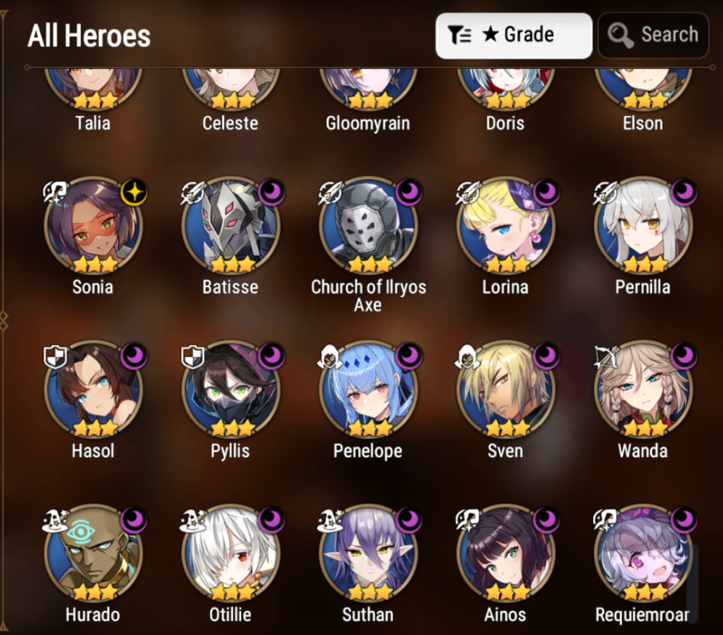 [Global] Epic 7 Seven 5ML+27 4*ML+5 limited Dragon Bride Senya Belian Luna Yufine Cerise ML Krau 10-10 Account-Mobile Games Starter