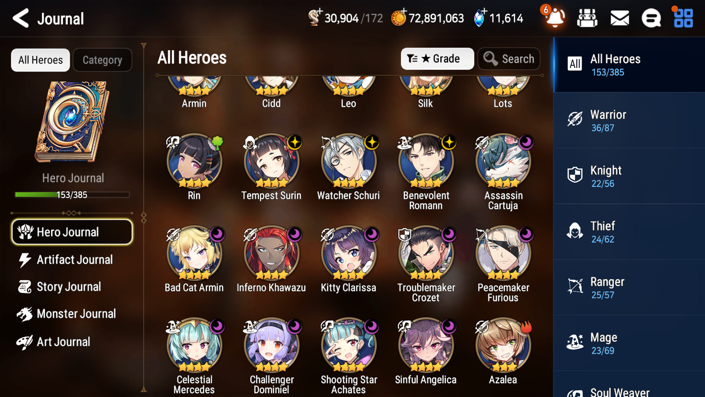 [GLOBAL] Epic 7 Seven 6ML 1LIM Lisette Rinak + Choux Solitaria of the Snow Dark Corvus Operator Sigret Pavel + 91ML pulls 11k skystones 1300 mystics+2x 20 Speed + Luna Skin+ Name Starter Account-Mobile Games Starter