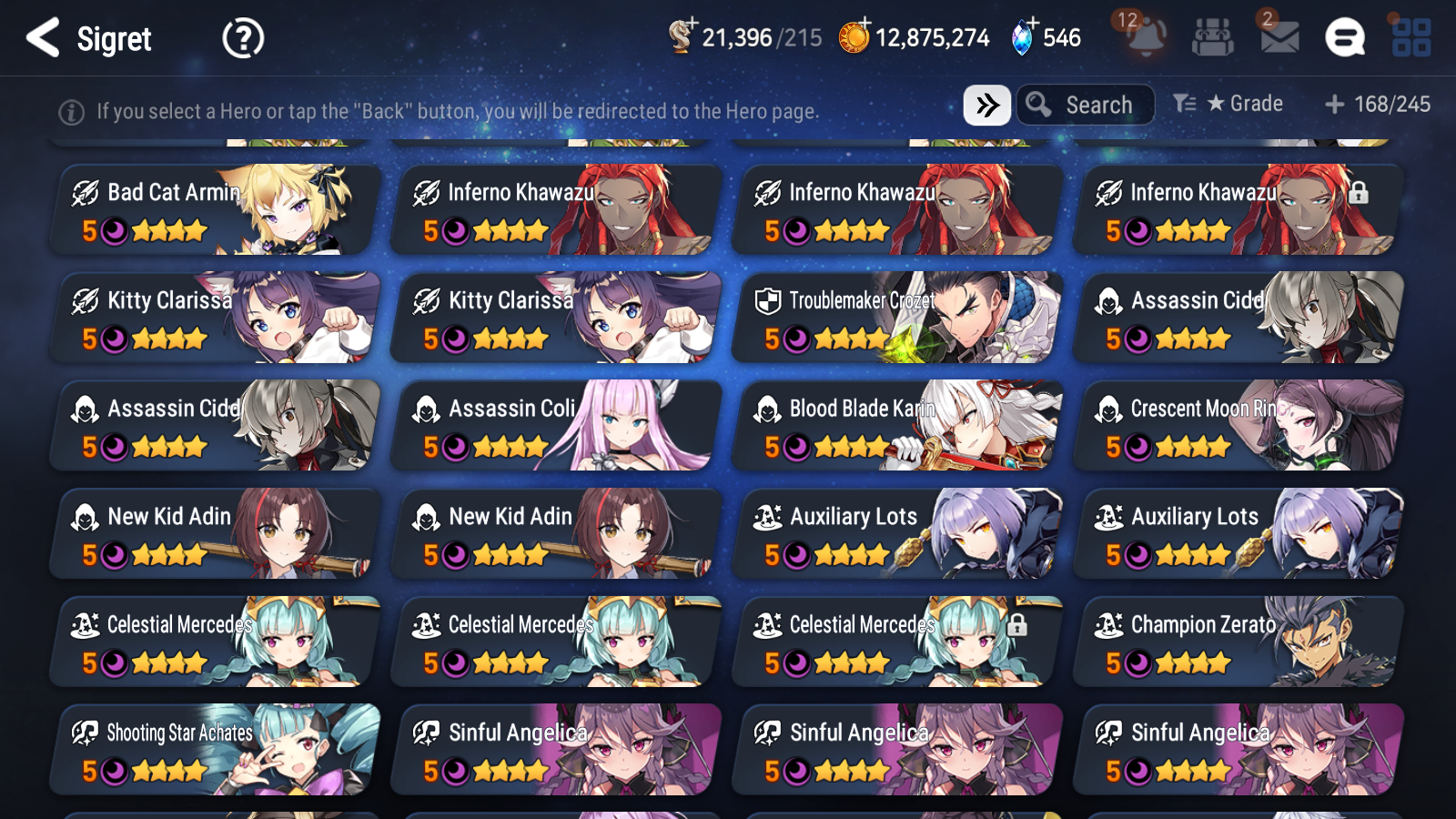 [GLOBAL] Epic 7 Seven 6ML + 21 4★ ML Dragon Bride Senya Specter Tenebria Violet Elena Choux Archdemon's Shadow Rimuru Benimaru +20 speed++ 10-10 Account-Mobile Games Starter
