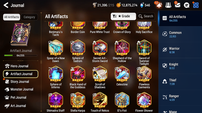 [GLOBAL] Epic 7 Seven 6ML + 21 4★ ML Dragon Bride Senya Specter Tenebria Violet Elena Choux Archdemon's Shadow Rimuru Benimaru +20 speed++ 10-10 Account-Mobile Games Starter