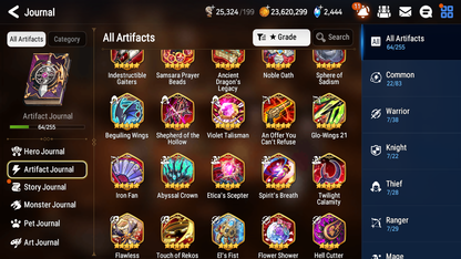 [GLOBAL] Epic 7 Seven 6ML + 24 4★ ML Dragon Bride Senya Lone Crescent Bellona Straze Zio+20 speed++ 10-10 Account-Mobile Games Starter