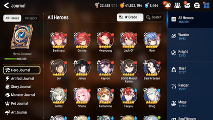[GLOBAL] Epic 7 Seven 6ML + 25 4★ ML Lone Crescent Bellona Last Rider Krau Kayron Lilibet Choux Rimuru Benimaru Jack +20 speed++ 10-10 Account-Mobile Games Starter